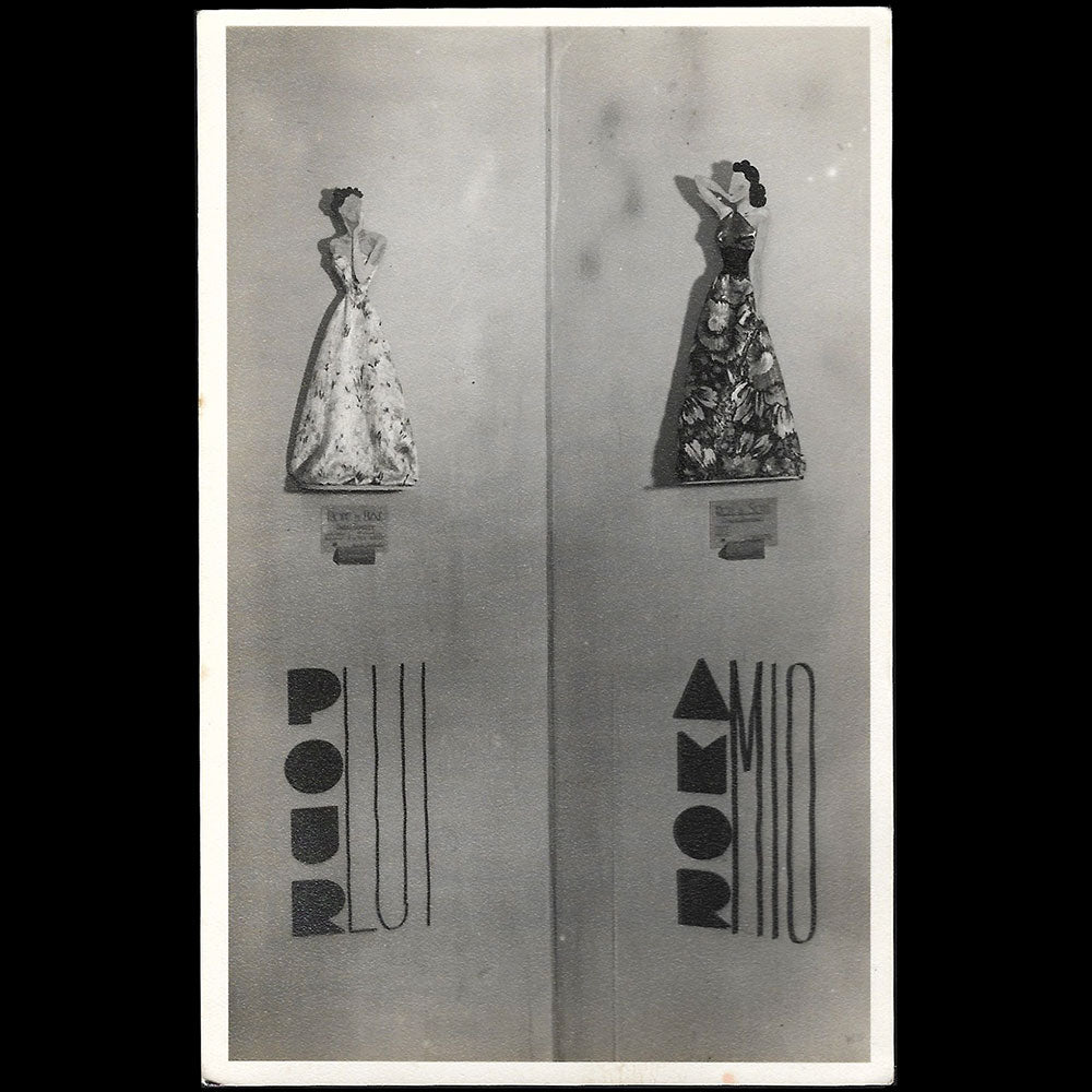 WW2 - Exposition de soieries au Stalag VIII-C (circa 1942)