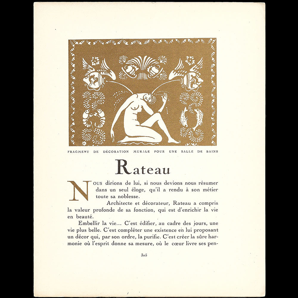 Gazette du Bon Ton (n°7, 1924-1925) - Le Pavillon de l'élégance