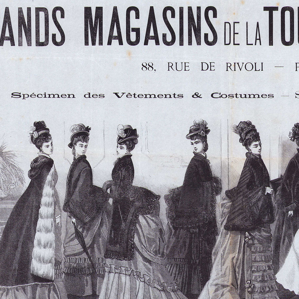Grands Magasins de la Tour Saint-Jacques - Specimen des Vêtements et Costumes pour l'hiver 1874