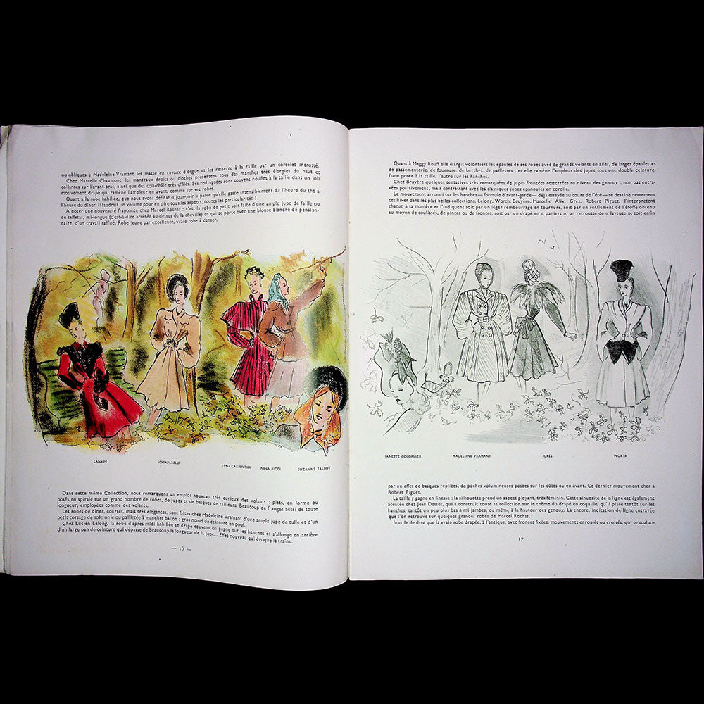 Harmonies, la Femme, la Mode, l'Art (janvier 1945), couverture de Philippe H. Noyer