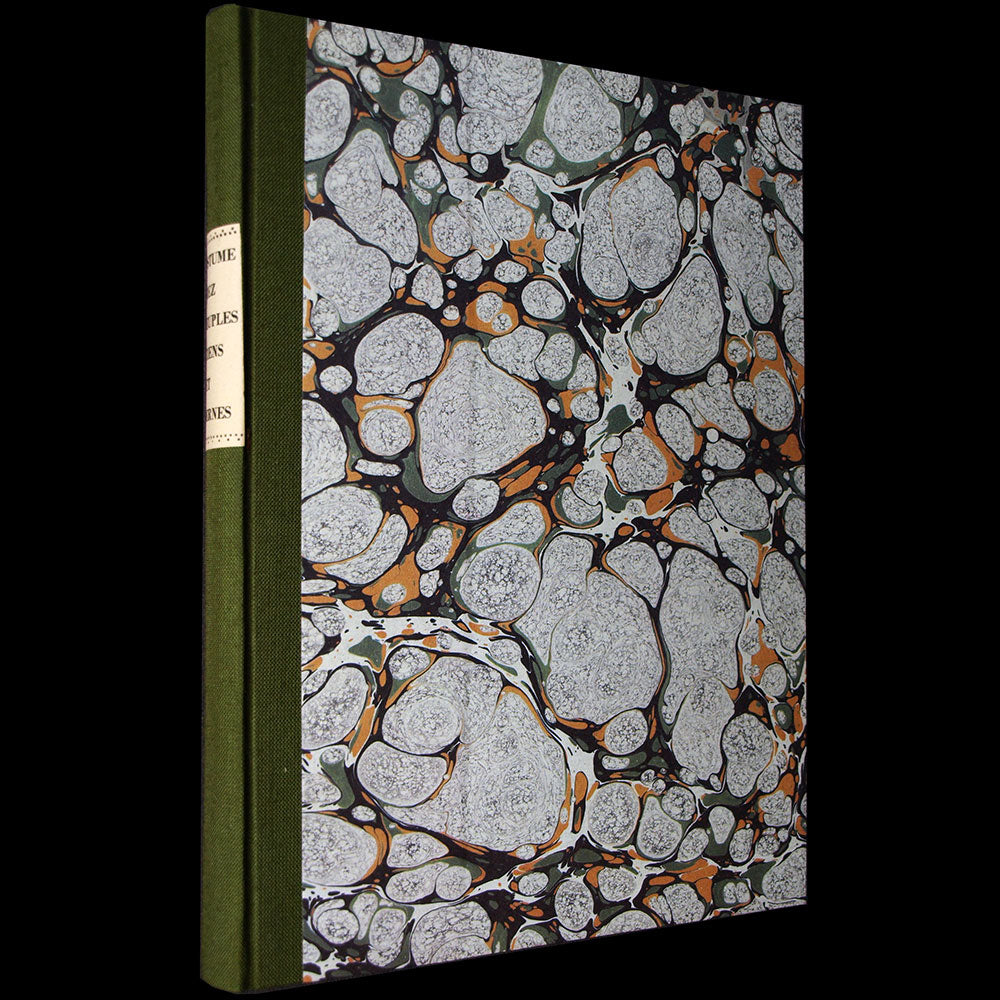 Hottenroth - Le Costume chez les Peuples Anciens et Modernes, nouvelle série (1896), exemplaire d'Erté