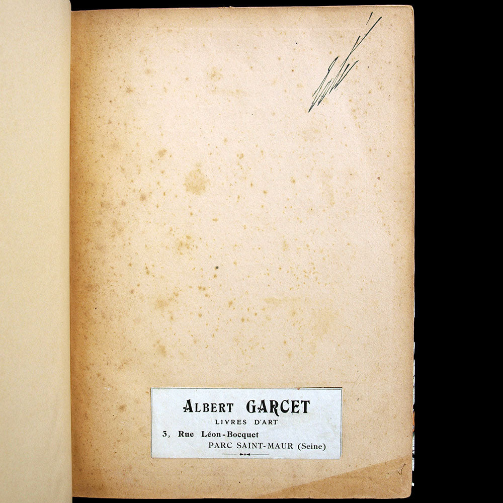 Hottenroth - Le Costume chez les Peuples Anciens et Modernes, nouvelle série (1896), exemplaire d'Erté