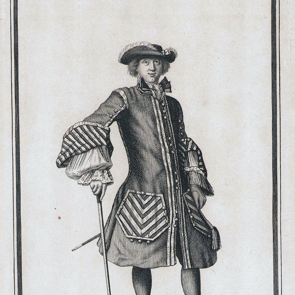Jean Dieu de Saint-Jean - Homme de qualité en surtout (1683)