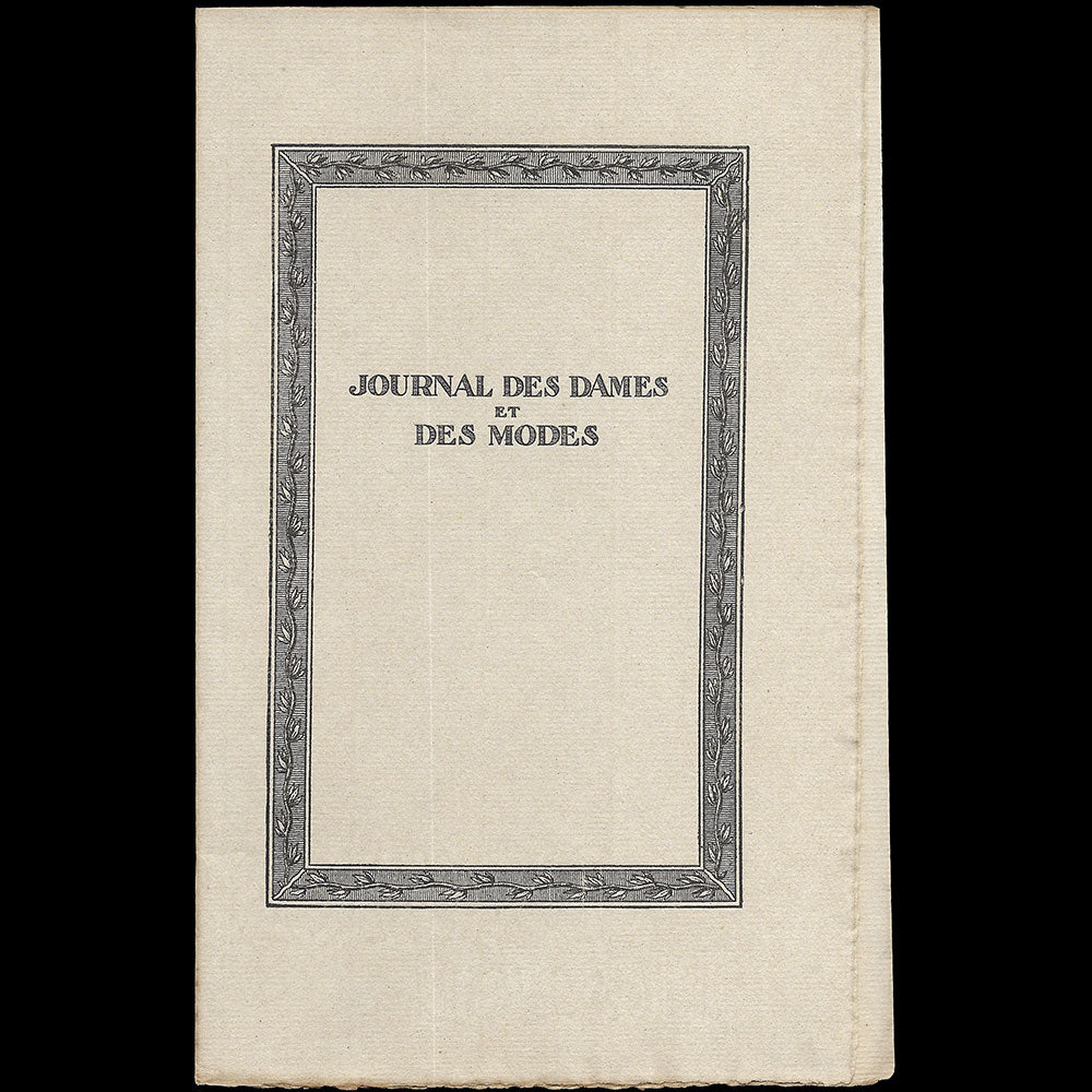 Le Journal des Dames et des Modes, Costumes Parisiens, n°29, 1913