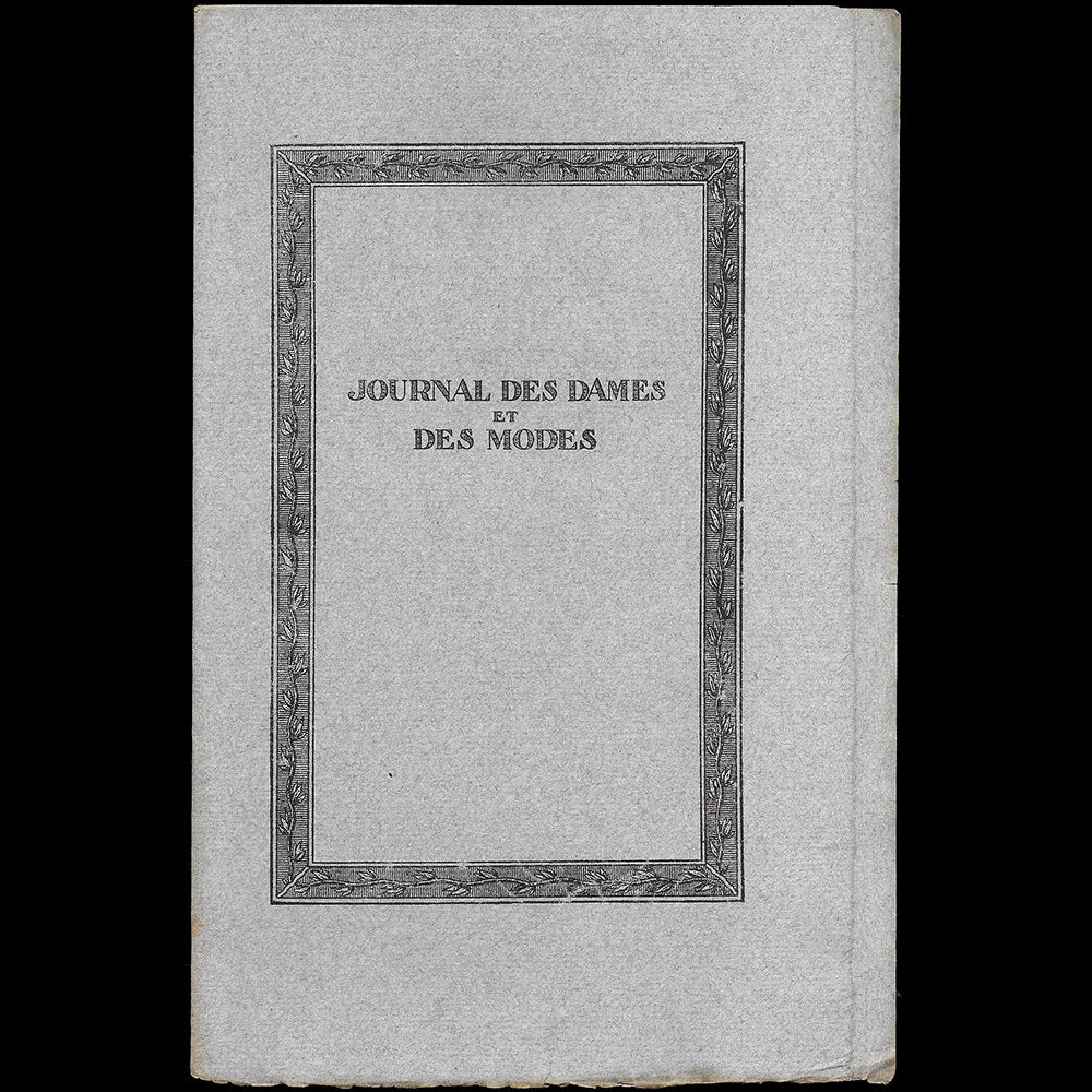 Le Journal des Dames et des Modes, Costumes Parisiens, n°25, 1913