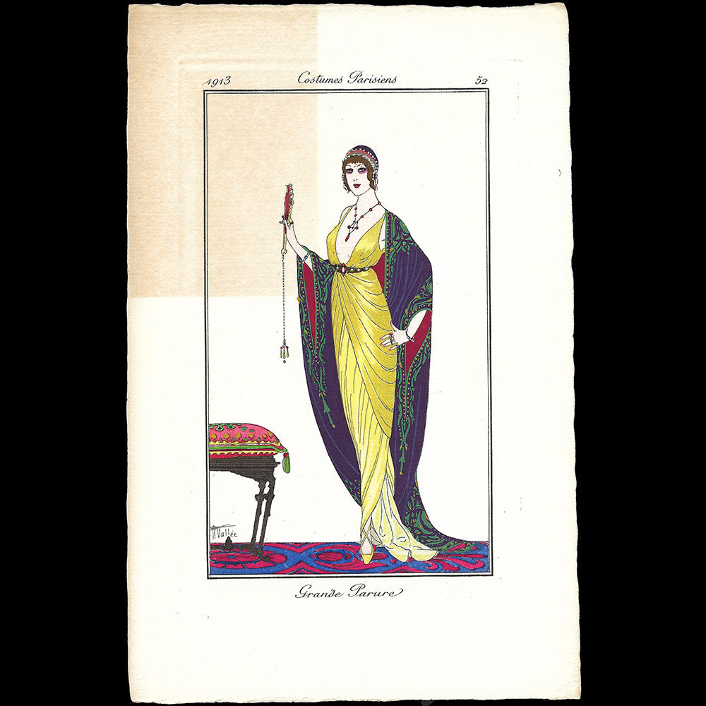 Le Journal des Dames et des Modes, Costumes Parisiens, n°25, 1913