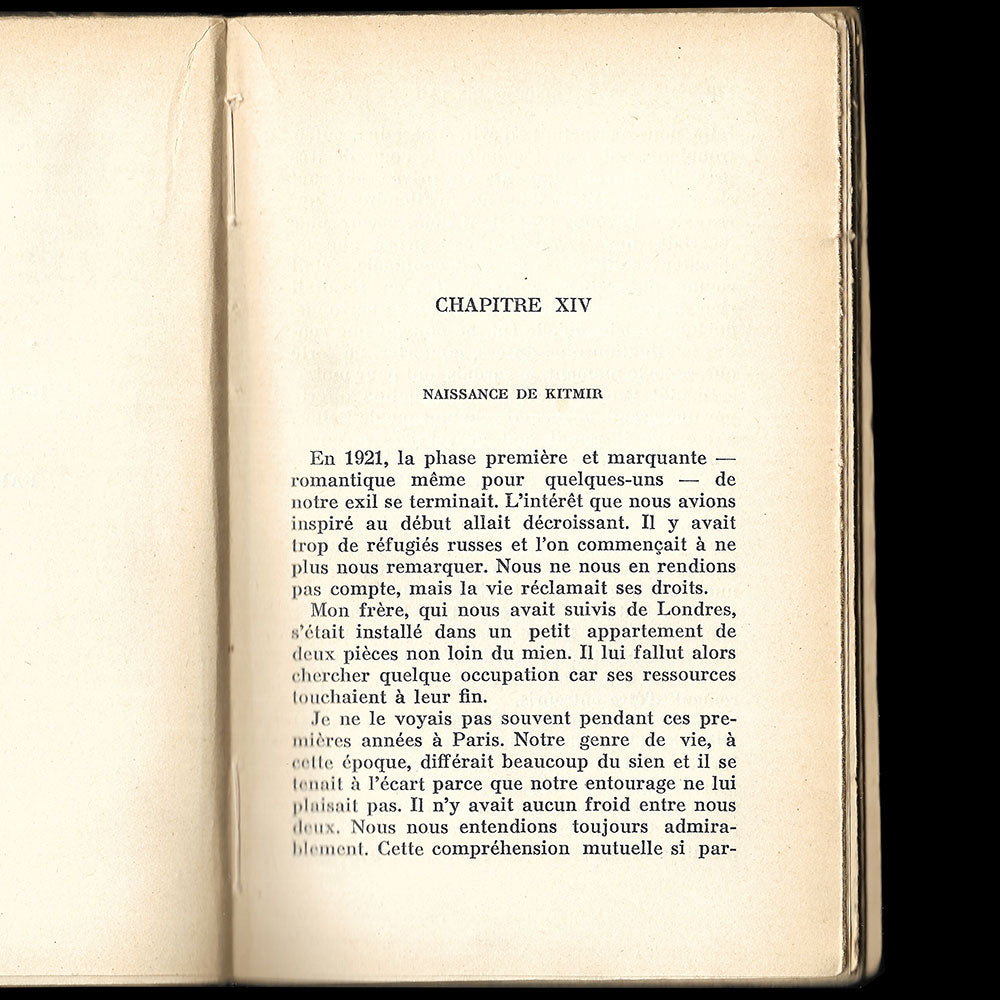 Kitmir - Une Princesse en Exil, mémoires de la Grande Duchesse de Russie (1933)