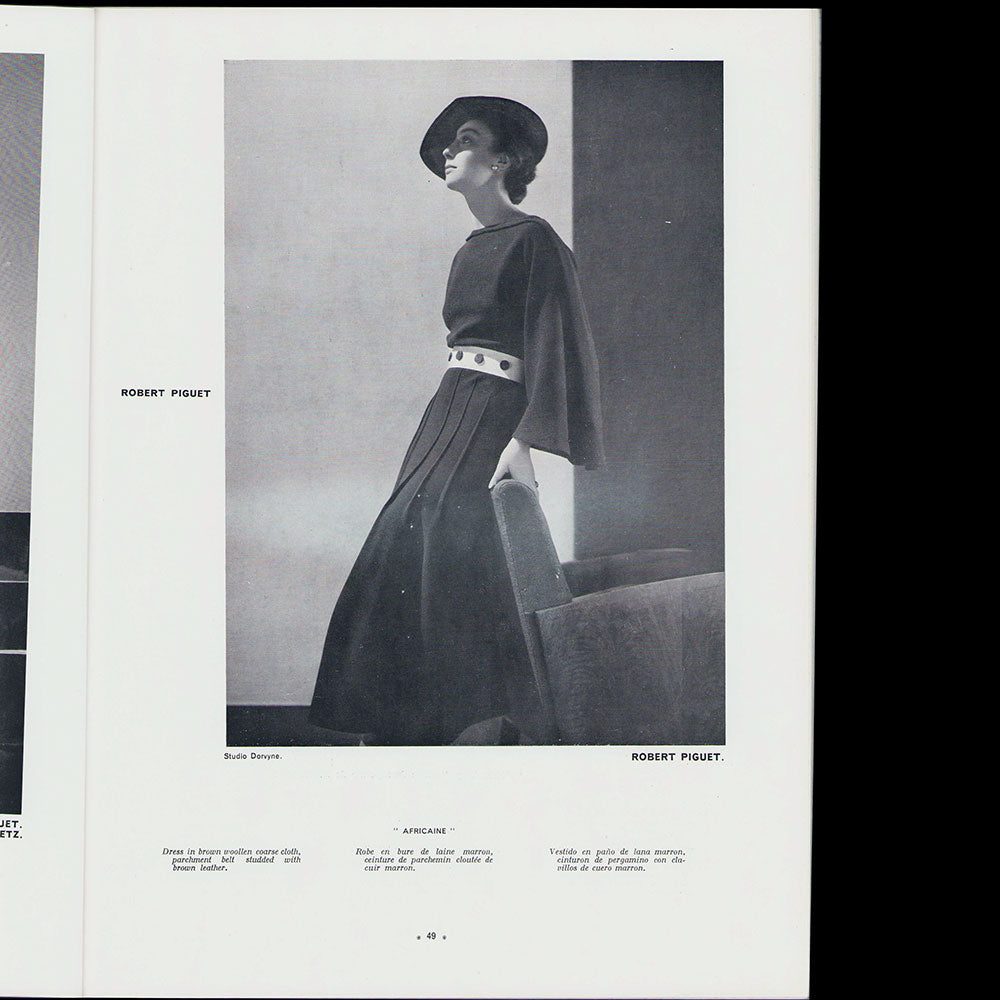 L'Officiel de la mode et de la couture de Paris - avril 1935