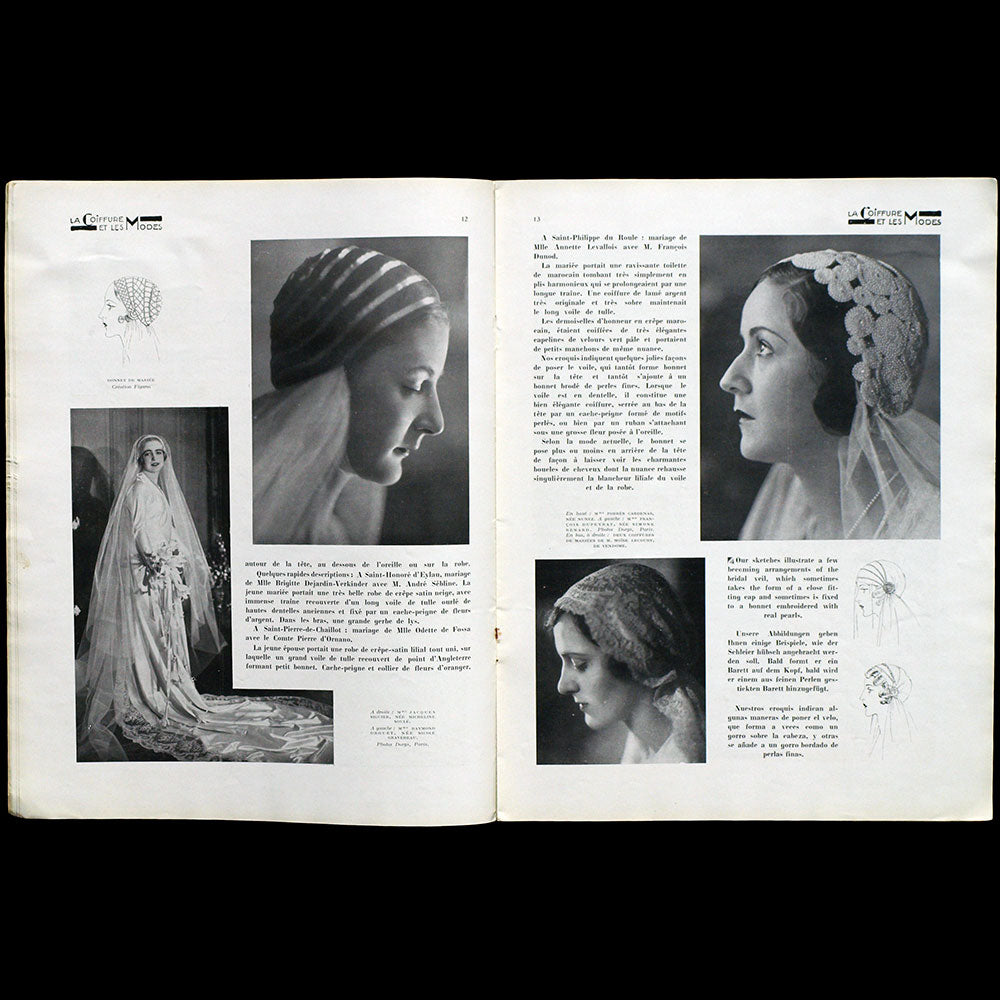 La Coiffure et les Modes, mars 1931