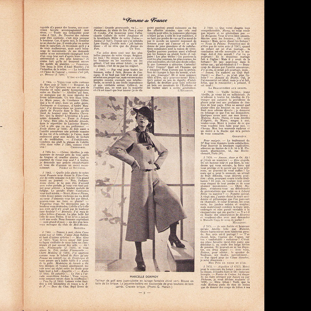 Femme de France, 26 mai 1935