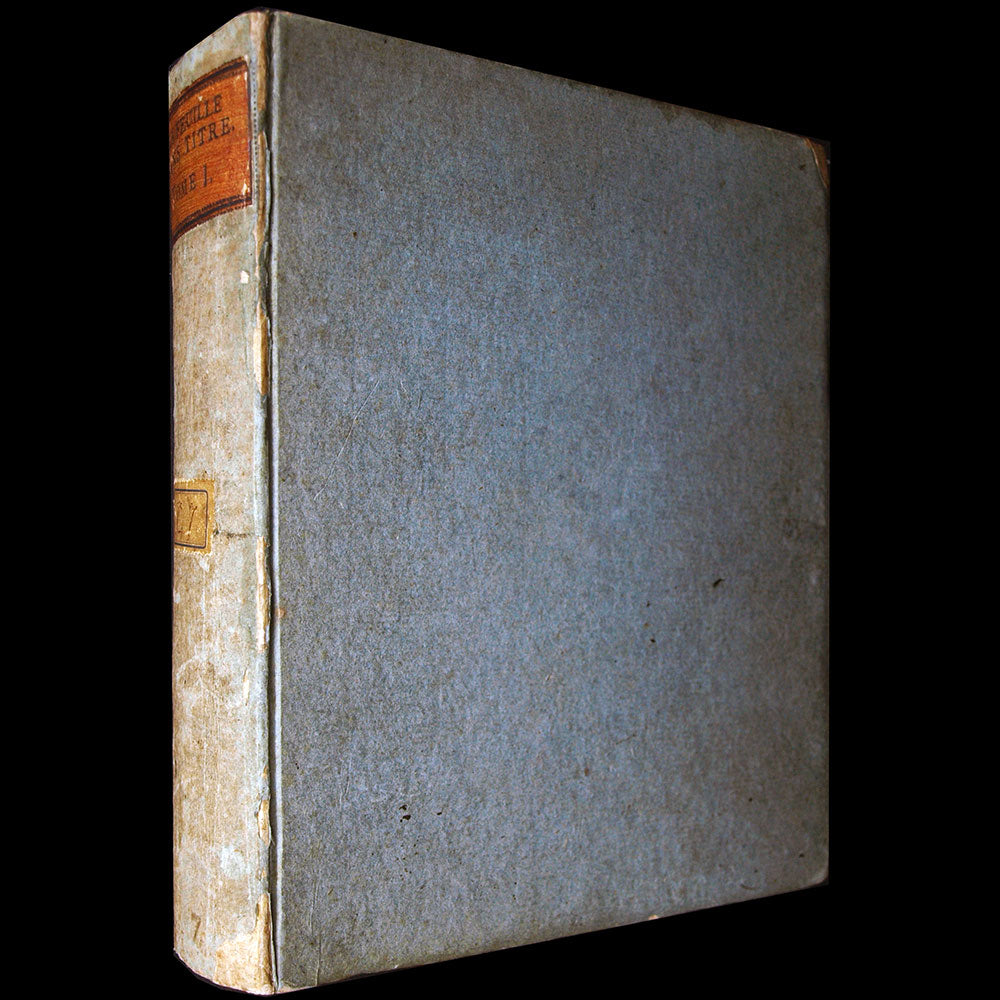 La Feuille sans Titre - Réunion des 181 première livraisons, seize gravures de coiffures 1777