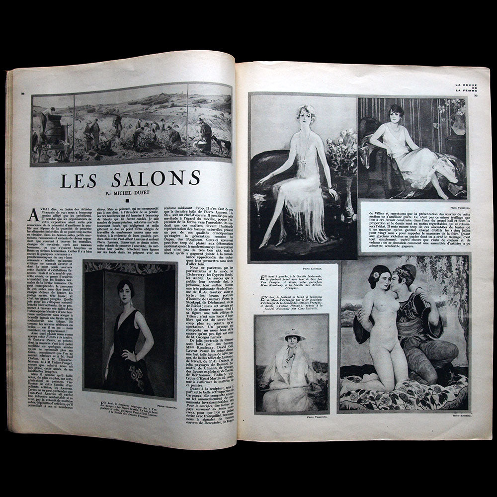 La Revue de la Femme, n°7 (juin 1927), couverture de Caplen