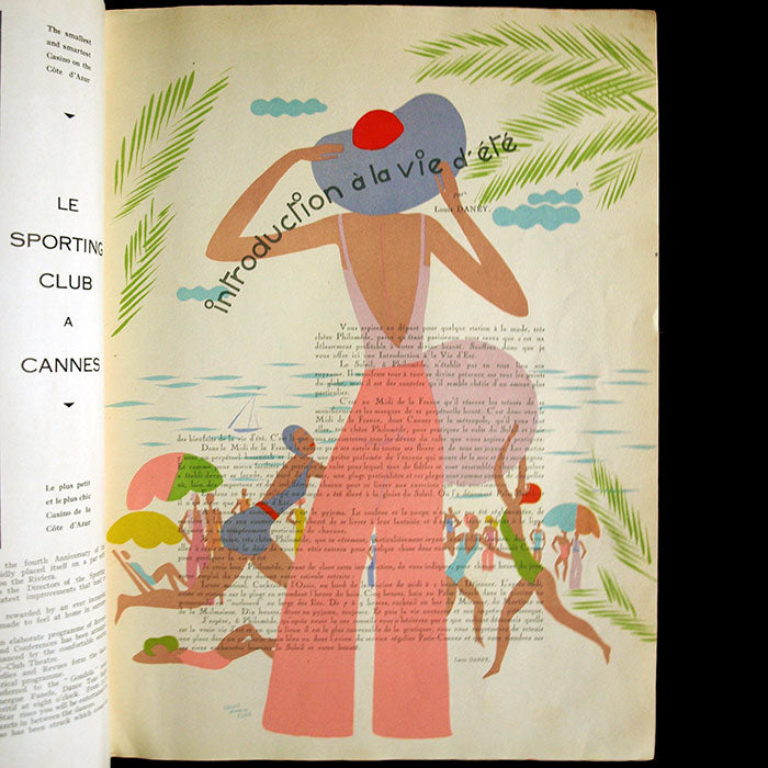 La Saison de Cannes, numéro spécial, juillet 1931