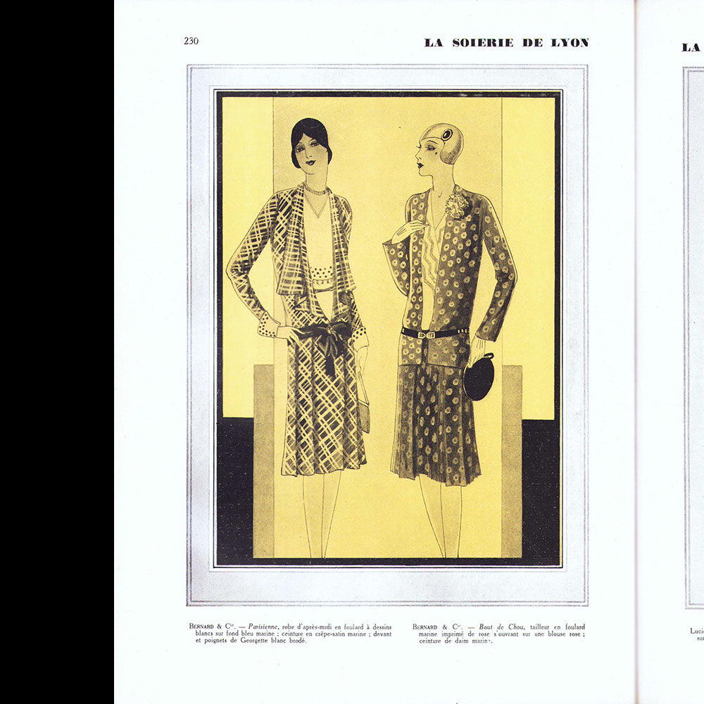 La Soierie de Lyon, mai 1928 - Numéro spécial consacré aux soies imprimées