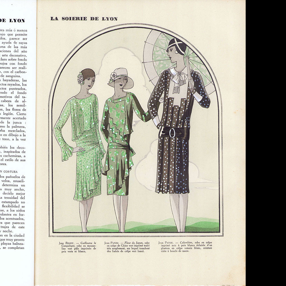 La Soierie de Lyon, mai 1928 - Numéro spécial consacré aux soies imprimées