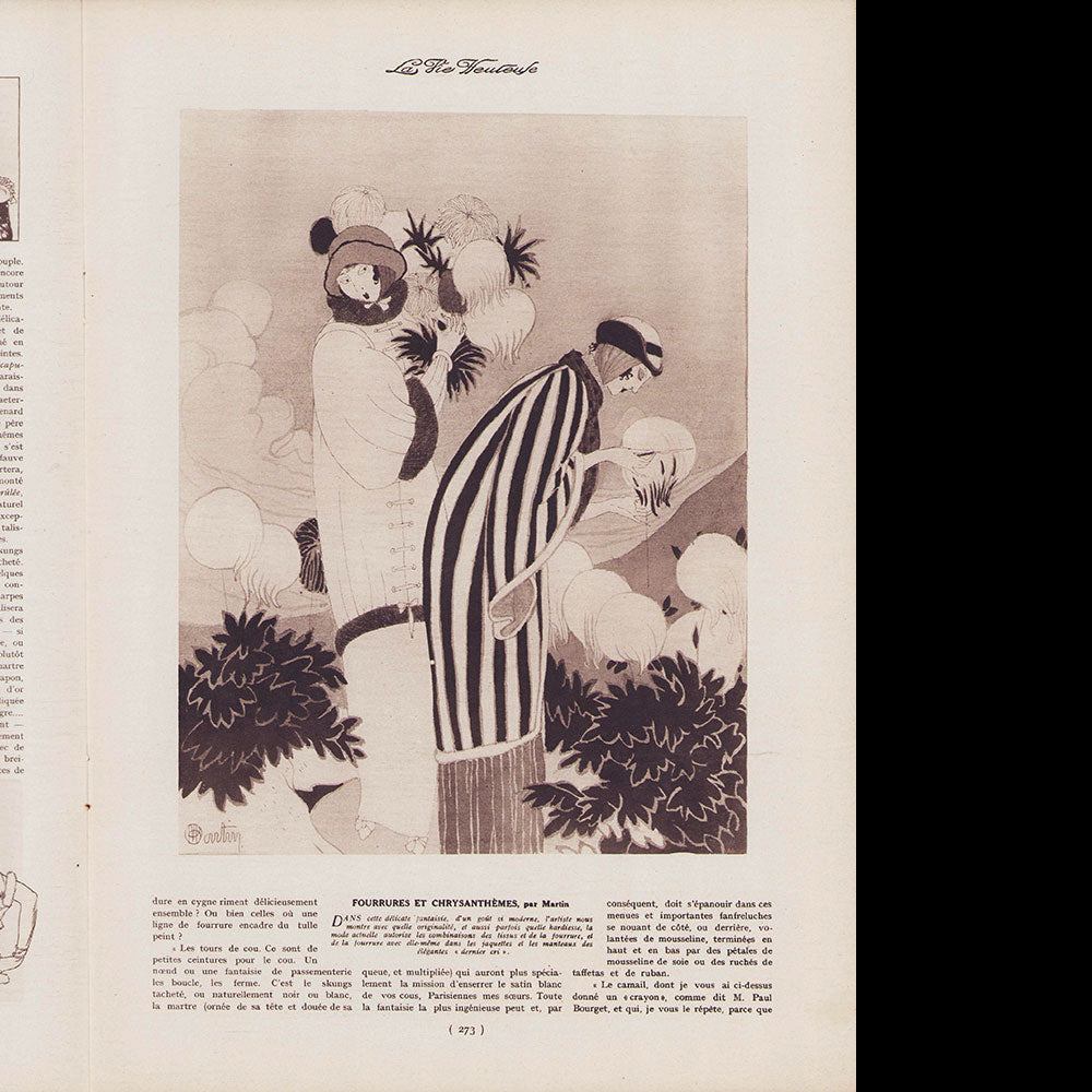 La Vie Heureuse, 5 novembre 1913, couverture d'Antonio de la Gandara