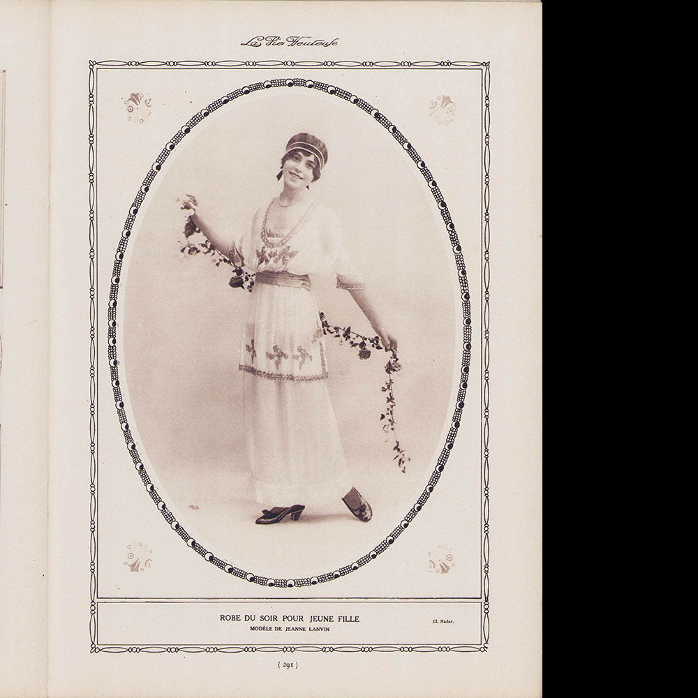 La Vie Heureuse, 5 novembre 1913, couverture d'Antonio de la Gandara