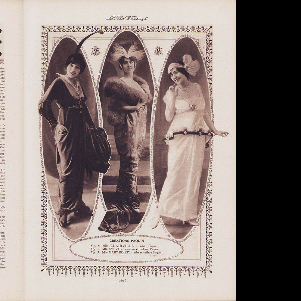 La Vie Heureuse, 5 novembre 1913, couverture d'Antonio de la Gandara