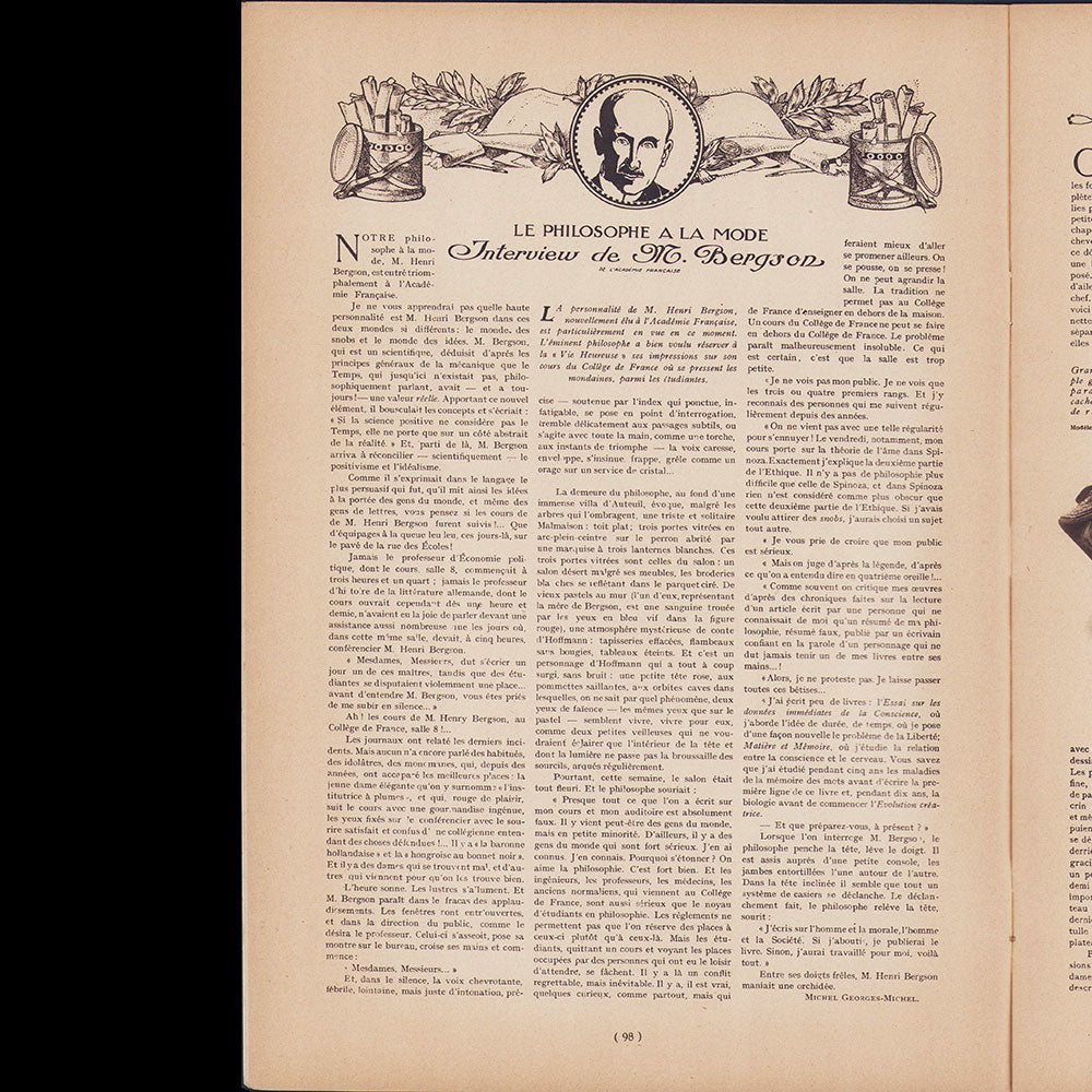La Vie Heureuse, 5 mars 1914, couverture d'Abel Faivre
