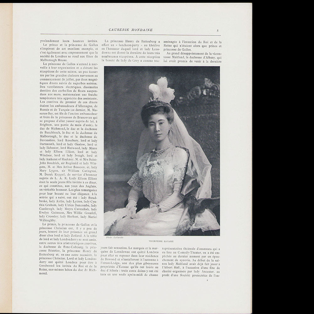 Le Figaro-Modes, août 1904, couverture de Raoul du Gardier