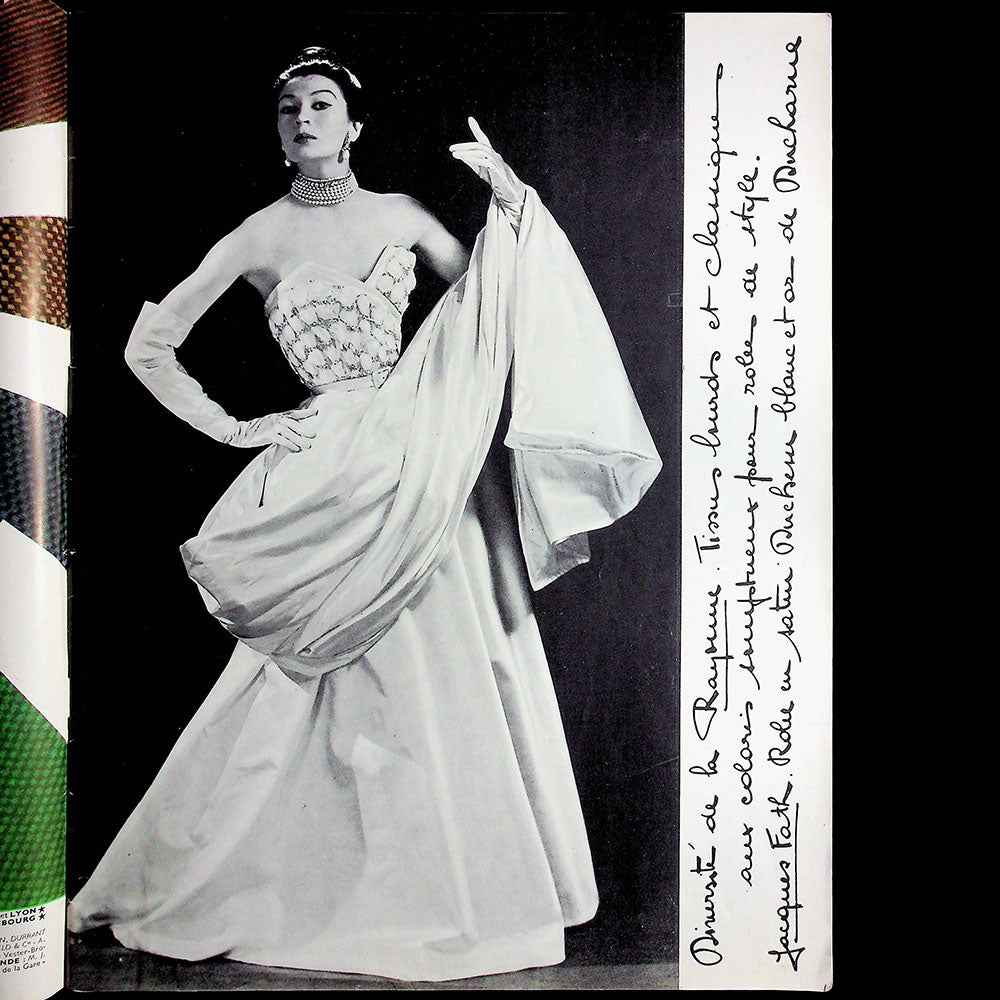 Les Cahiers de l'Artisane, Couture, n°30 (septembre 1951), tailleur de Carven