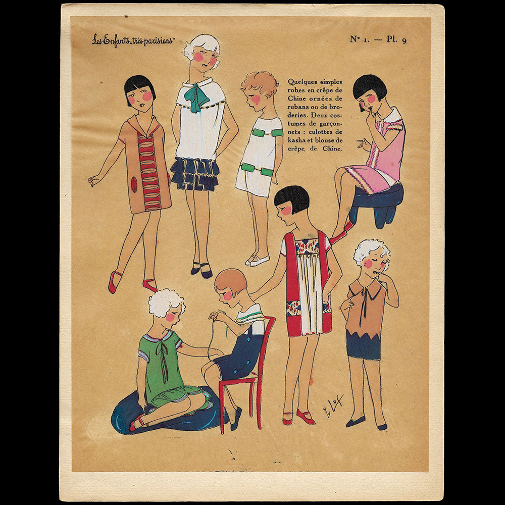 Les Enfants Très Parisiens (Printemps 1925)