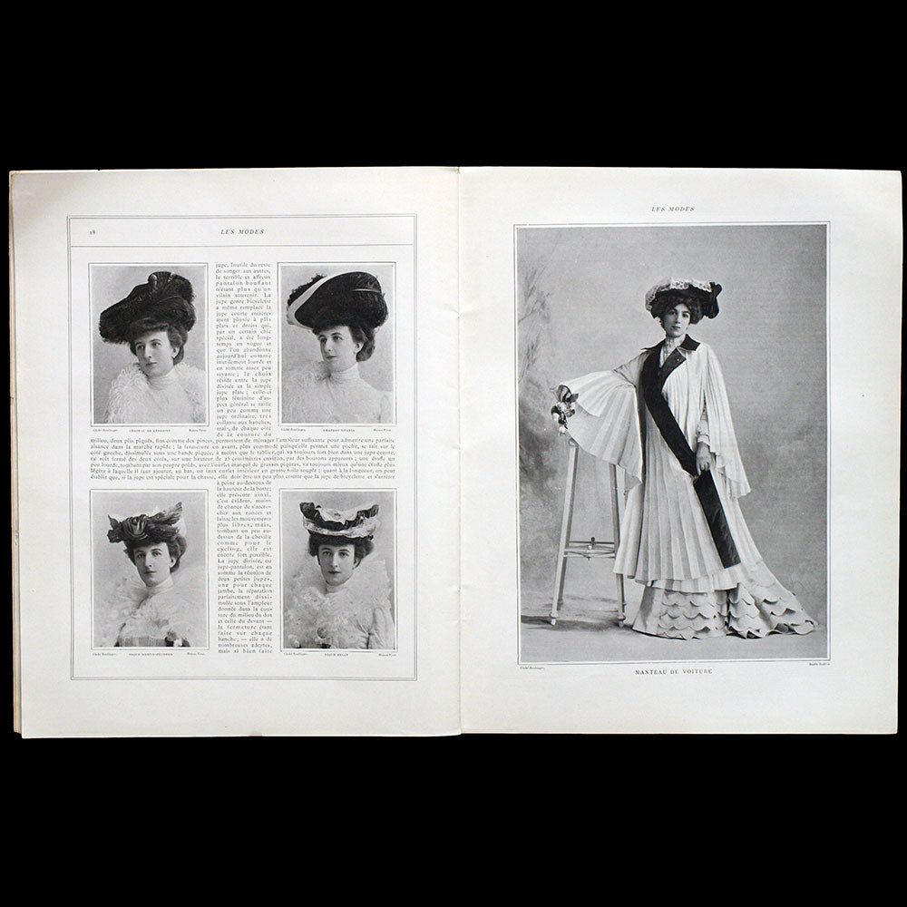 Les Modes (septembre 1901), couverture de Tofano