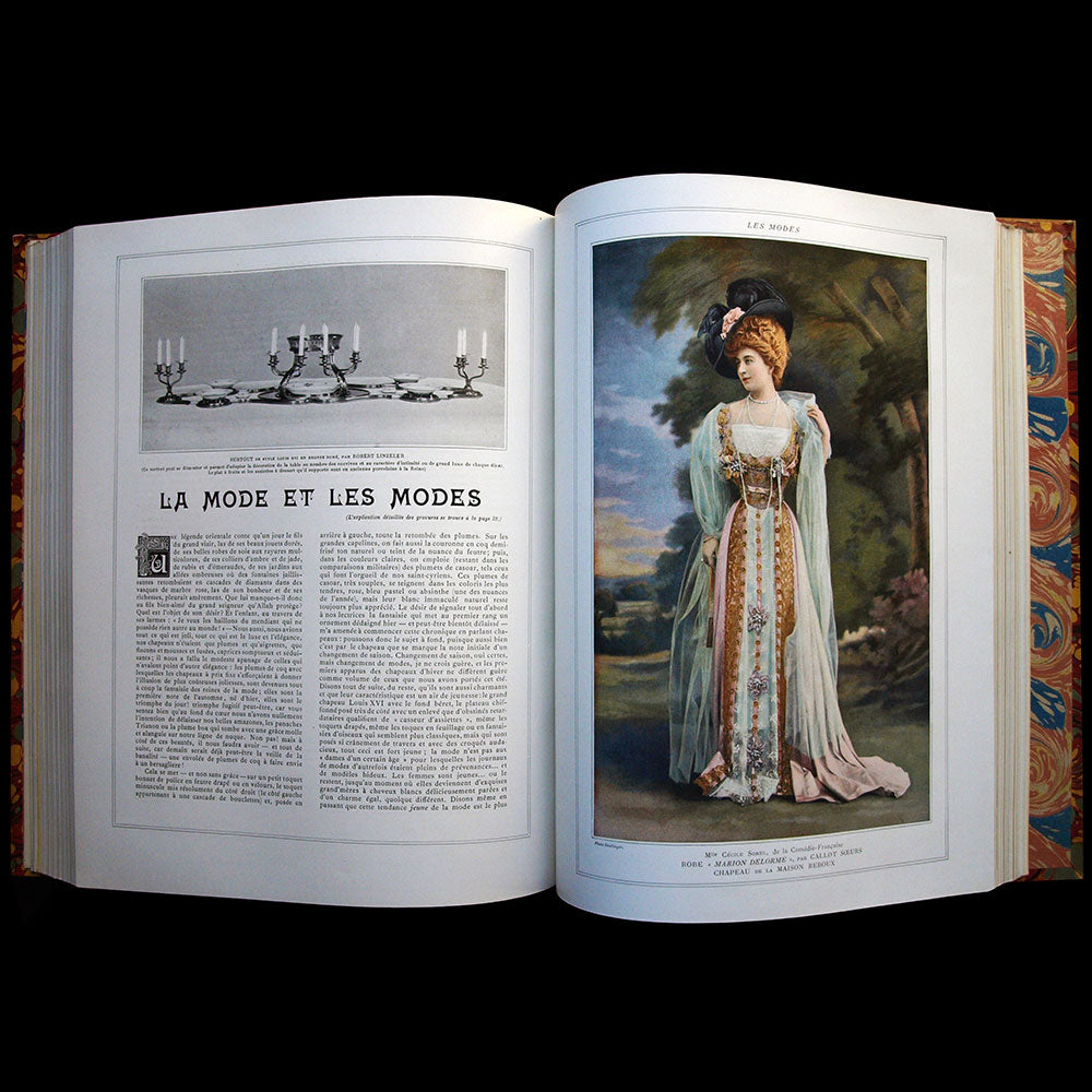 Les Modes - Réunion des 12 numéros de l'année 1906