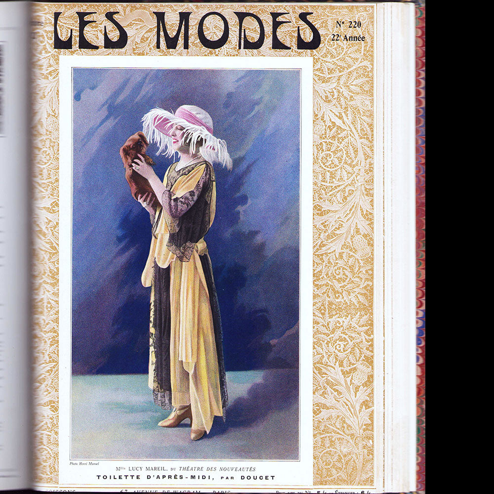 Les Modes - Réunion des 23 numéros des années 1921-1922