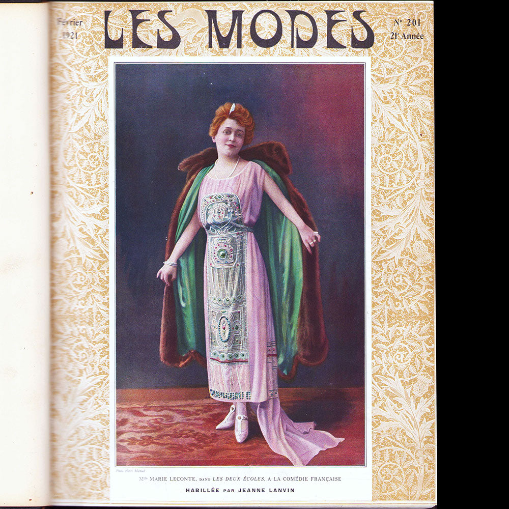 Les Modes - Réunion des 23 numéros des années 1921-1922