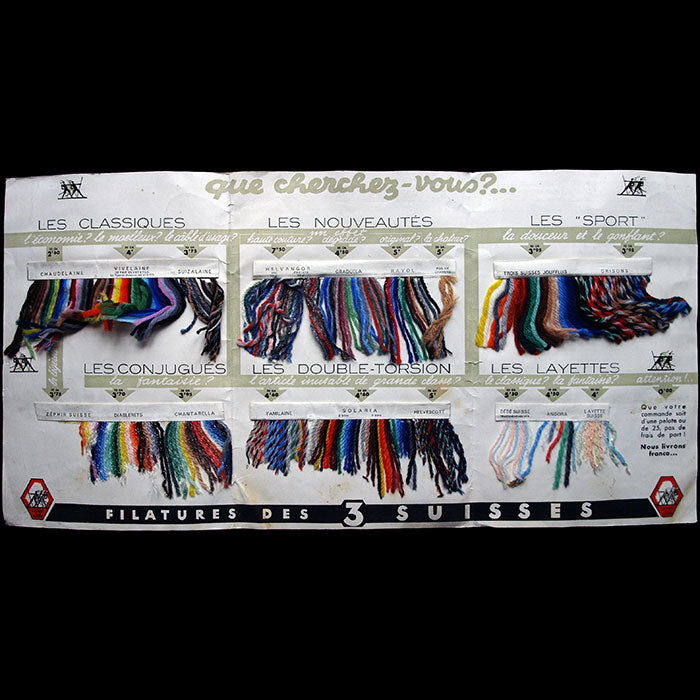 Les Trois Suisses vous présentent leur nouvelle collection (circa 1930s)