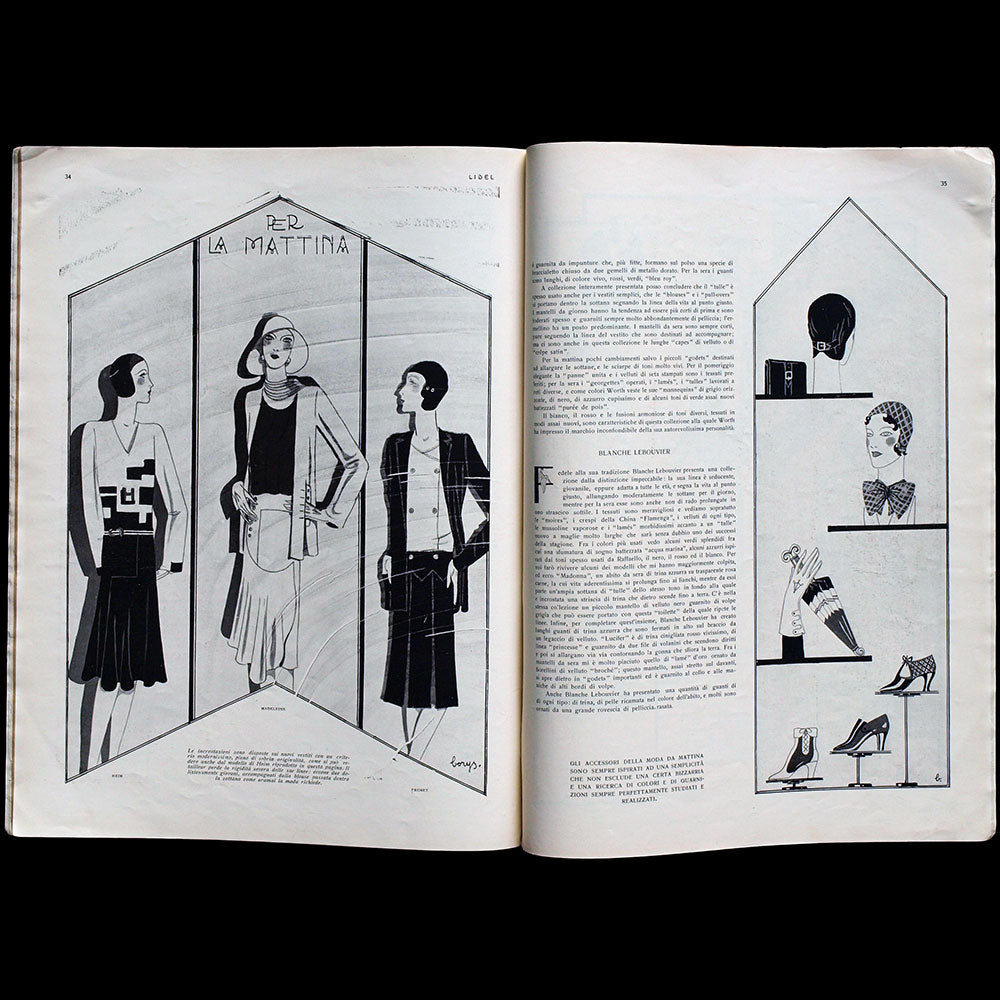 Lidel (septembre 1929), couverture de Mateldi