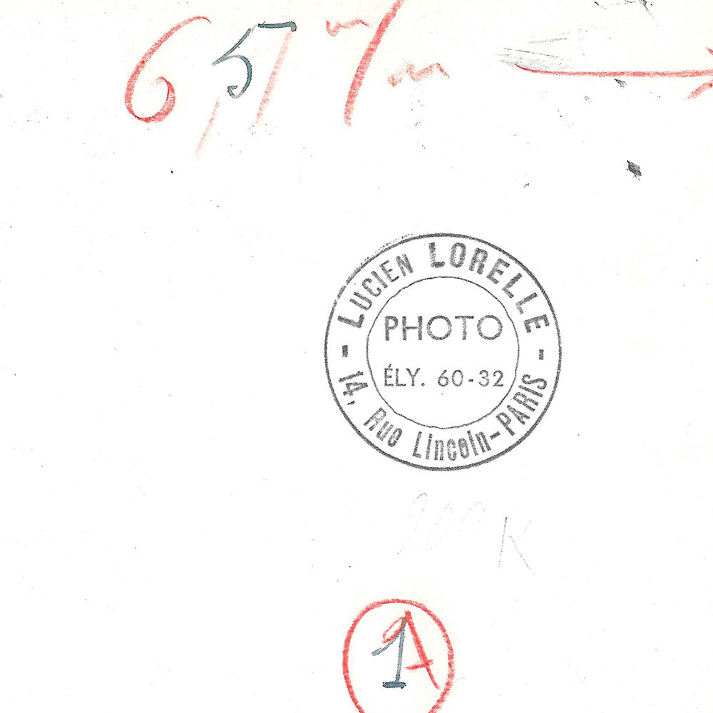 Ensemble à carreaux, tirage de Lucien Lorelle (circa 1935-1945)