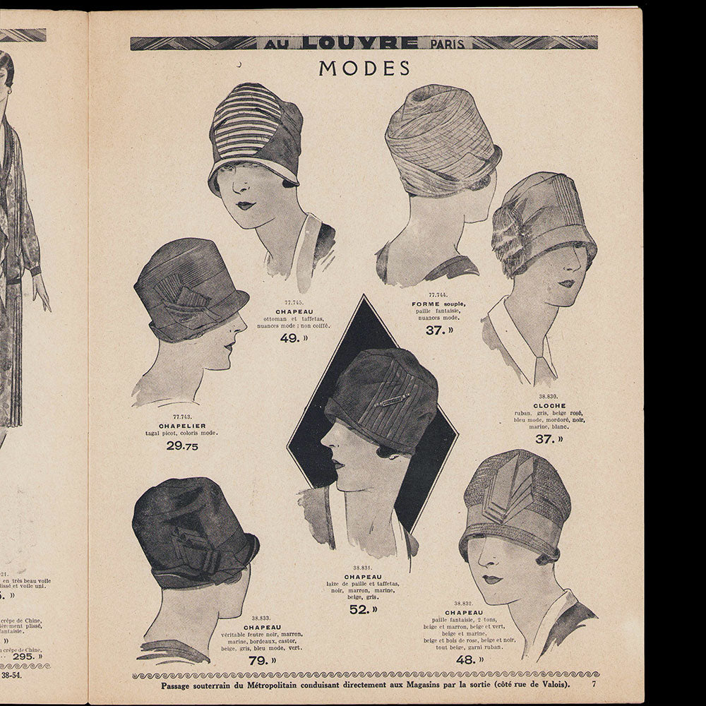 Grands Magasins du Louvre - Catalogue illustré par André-Edouard Marty (1927)