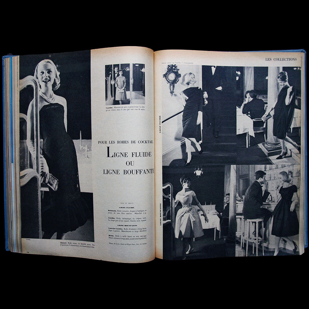 Marie-Claire (1er semestre 1958) - "Yves Saint-Laurent, 21 ans, jouera sur une collection son avenir et la maison Dior"