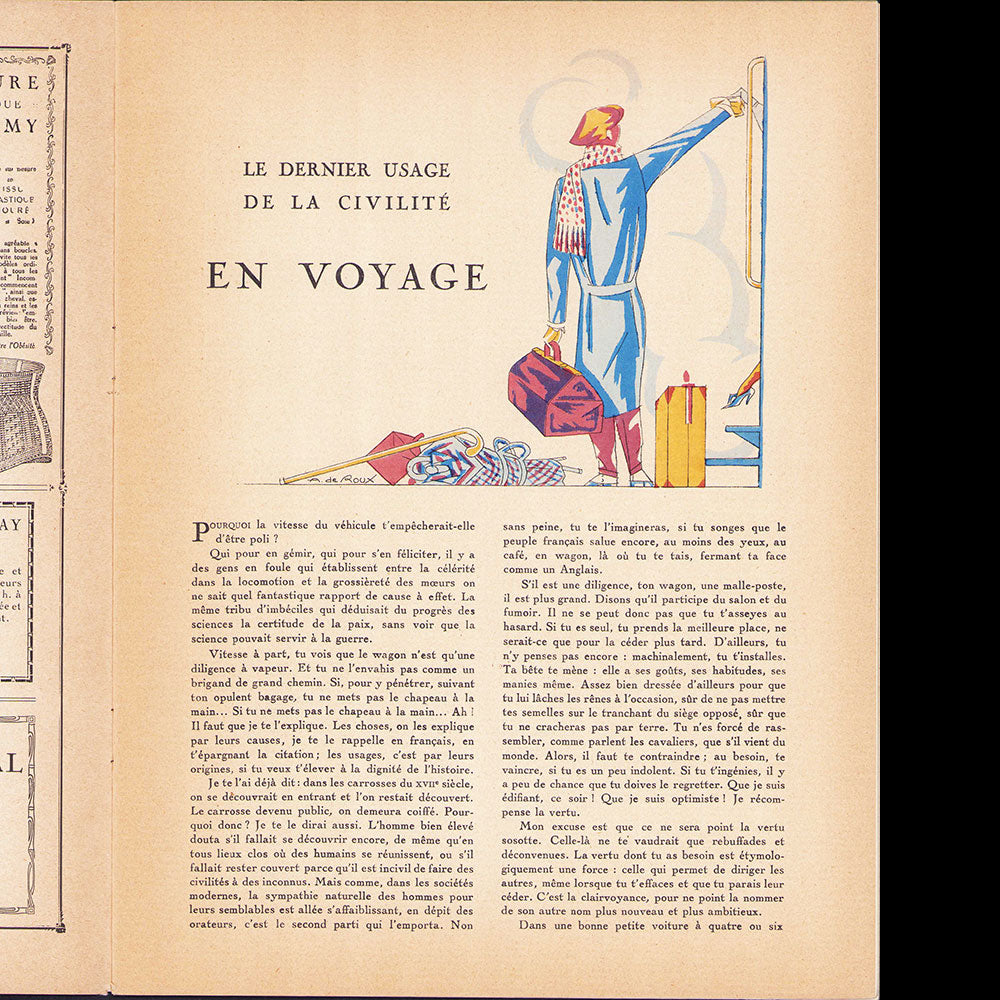 Monsieur, Revue des élégances, n°49 (1924, janvier)