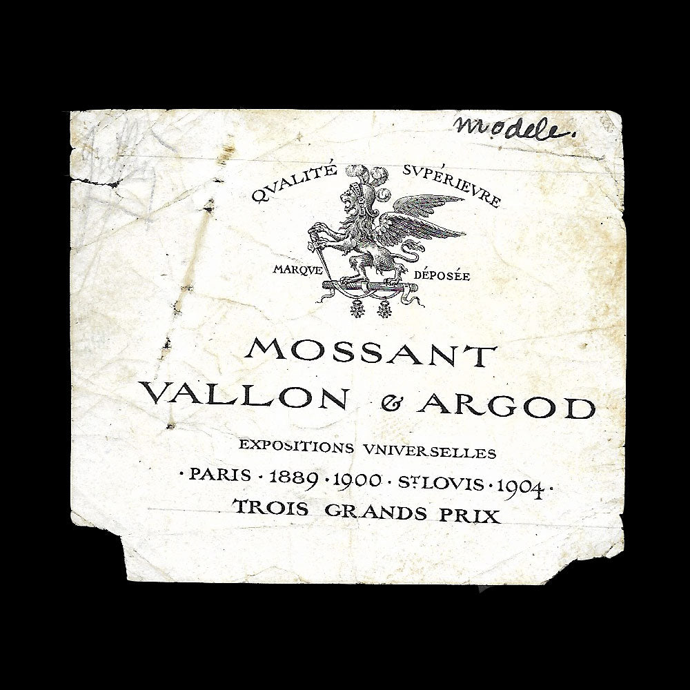 Mossant, Vallon & Argod - Réunion de 4 estampes de la maison de chapeaux (1908-1925)