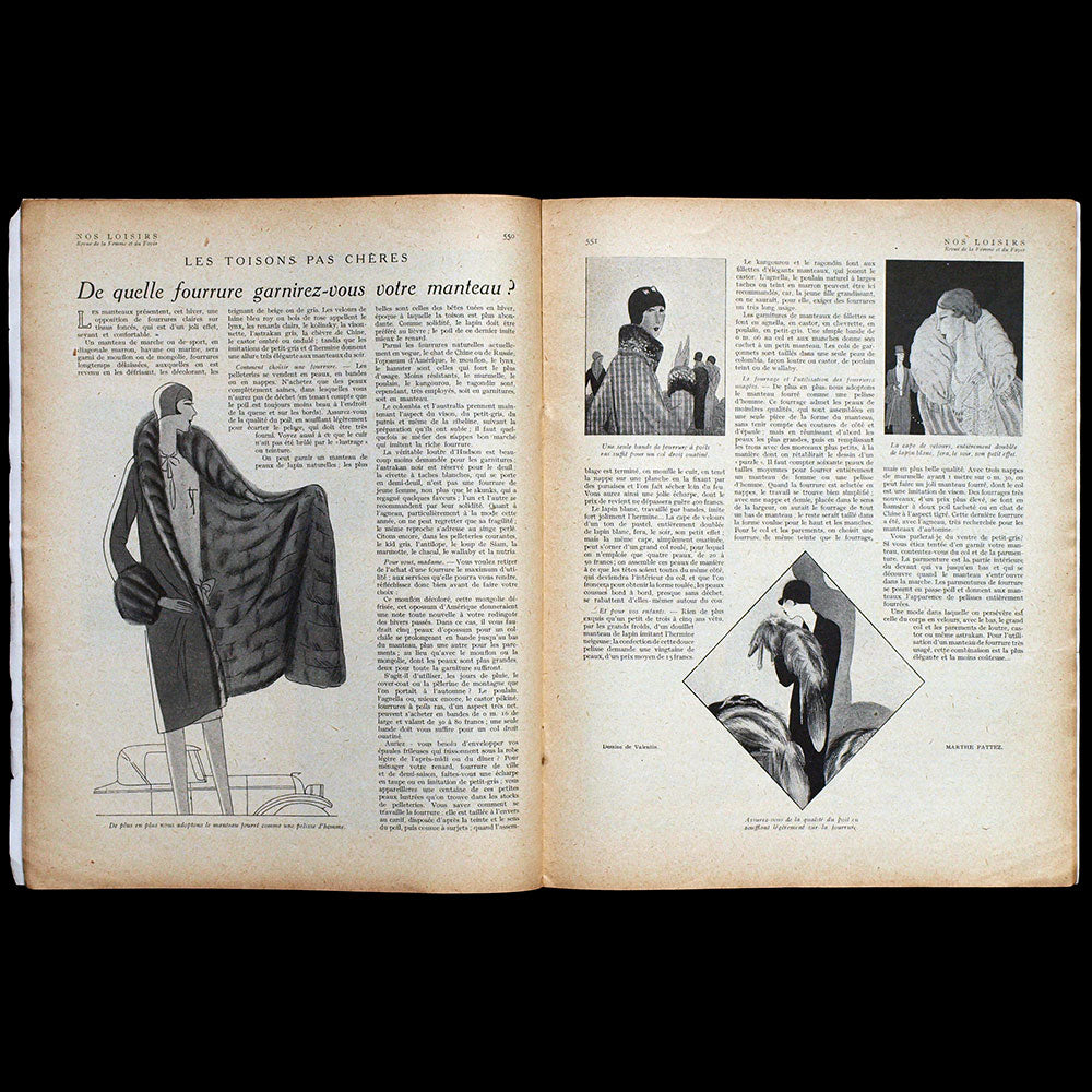 Nos Loisirs, (décembre 1927)