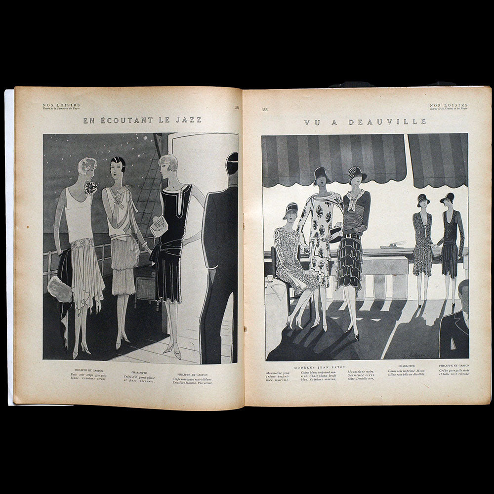 Nos Loisirs, (août 1928), couverture de Dany