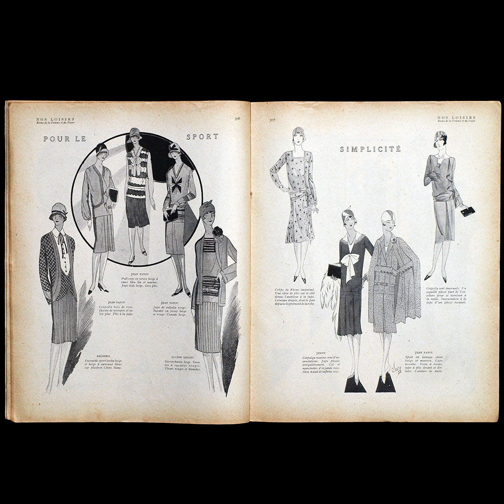 Nos Loisirs, (juillet 1928), couverture de Paul Valentin