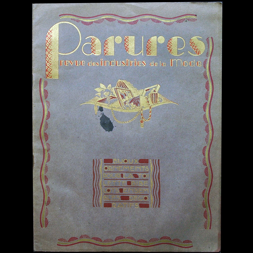 Parures, revues des Industries de la Mode, n°2, juillet-août 1926