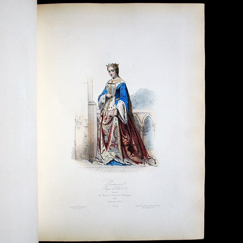 Pauquet Frères - Modes et Costumes Historiques (1864), exemplaire de Karl Lagerfeld