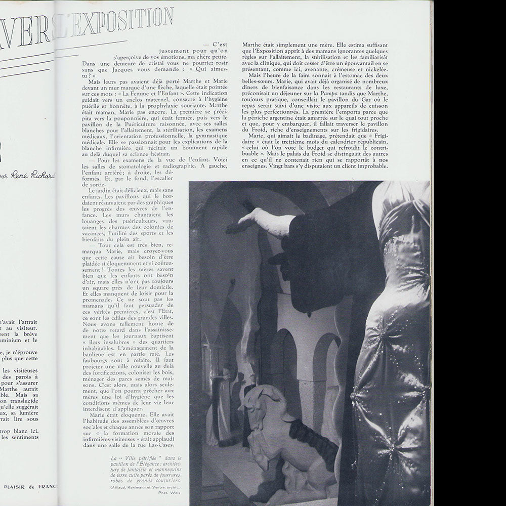 Plaisir de France - Exposition Paris 1937