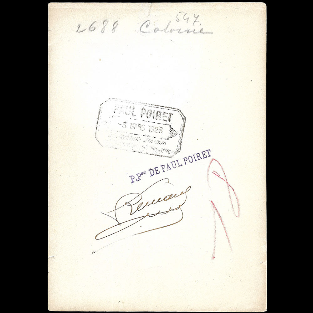 Poiret - Ensemble Colonne (1923)