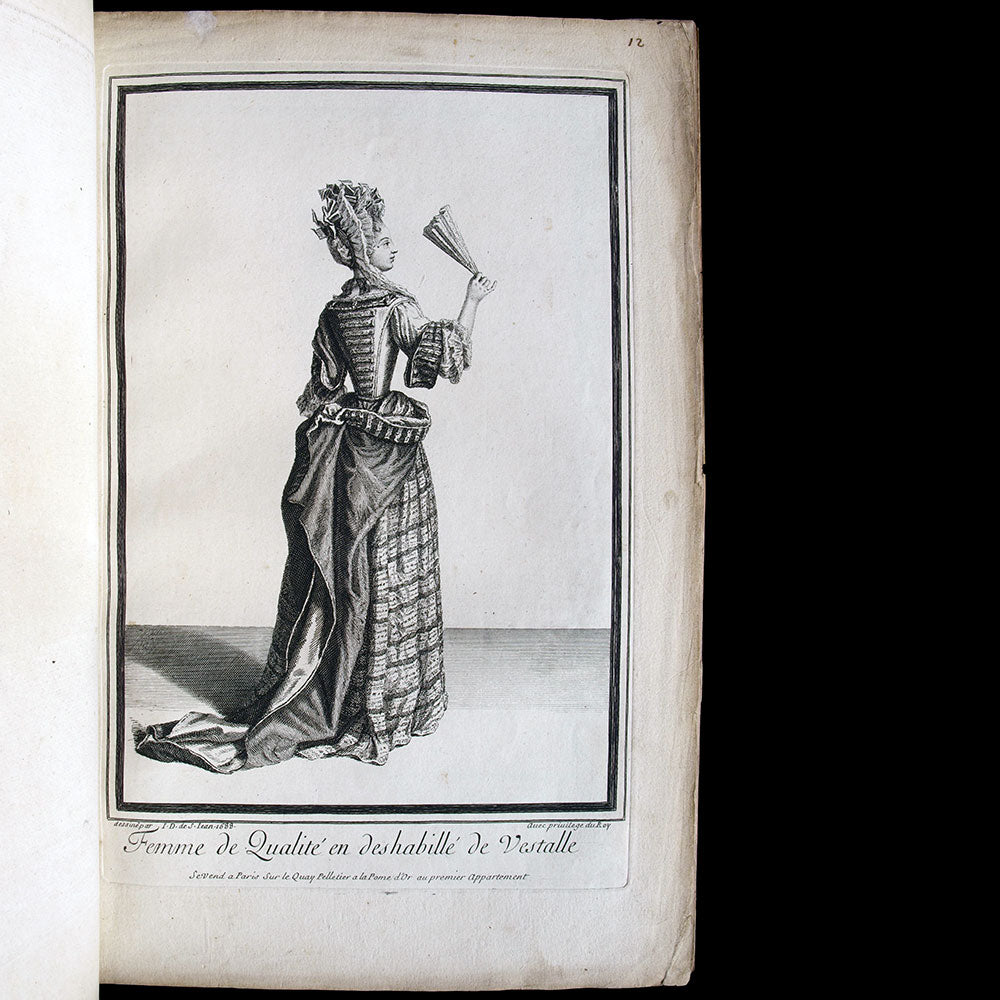 Recueil de planches de modes du XVIIème et du XVIIIème siècle (circa 1690-1710)