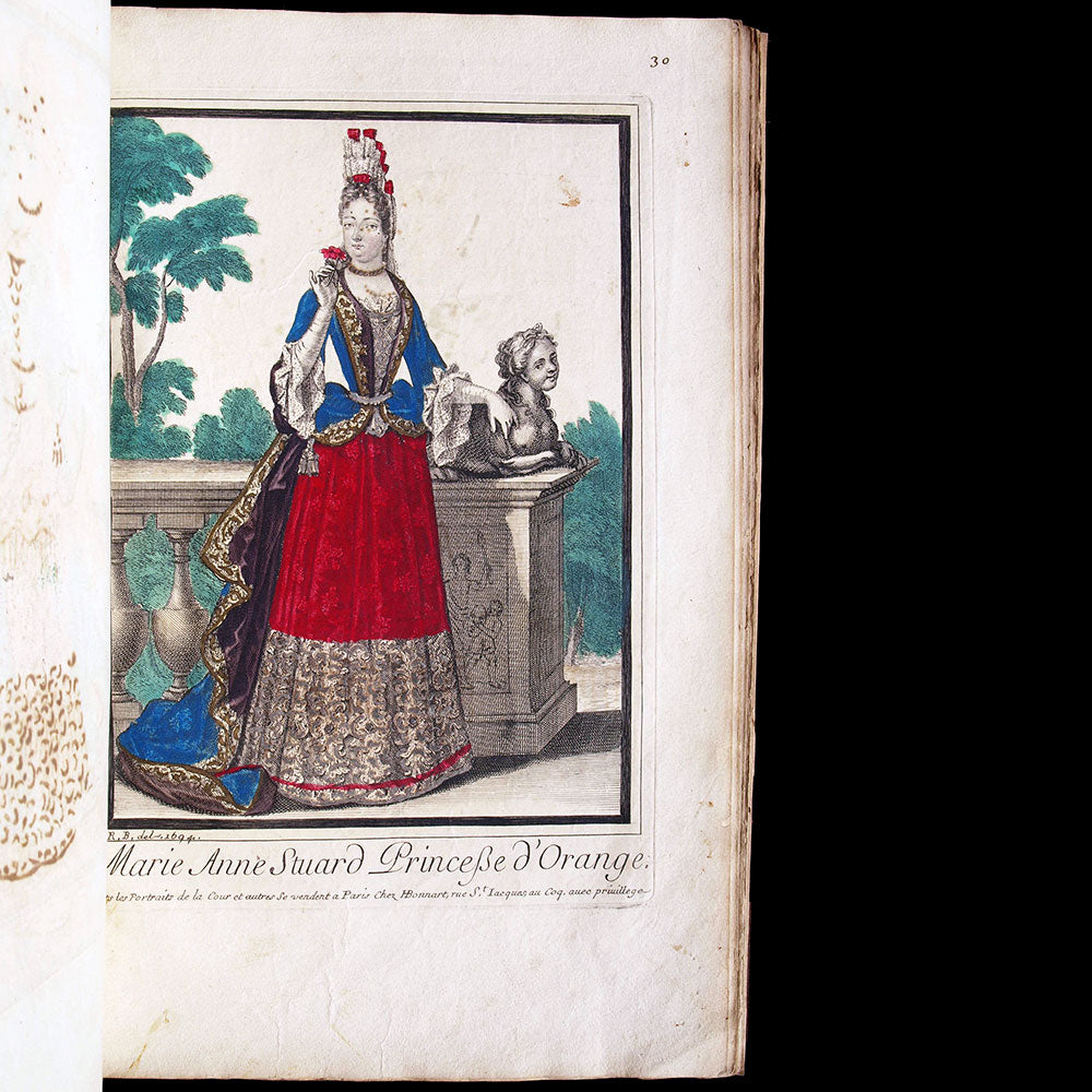 Recueil de planches de modes du XVIIème et du XVIIIème siècle (circa 1690-1710)