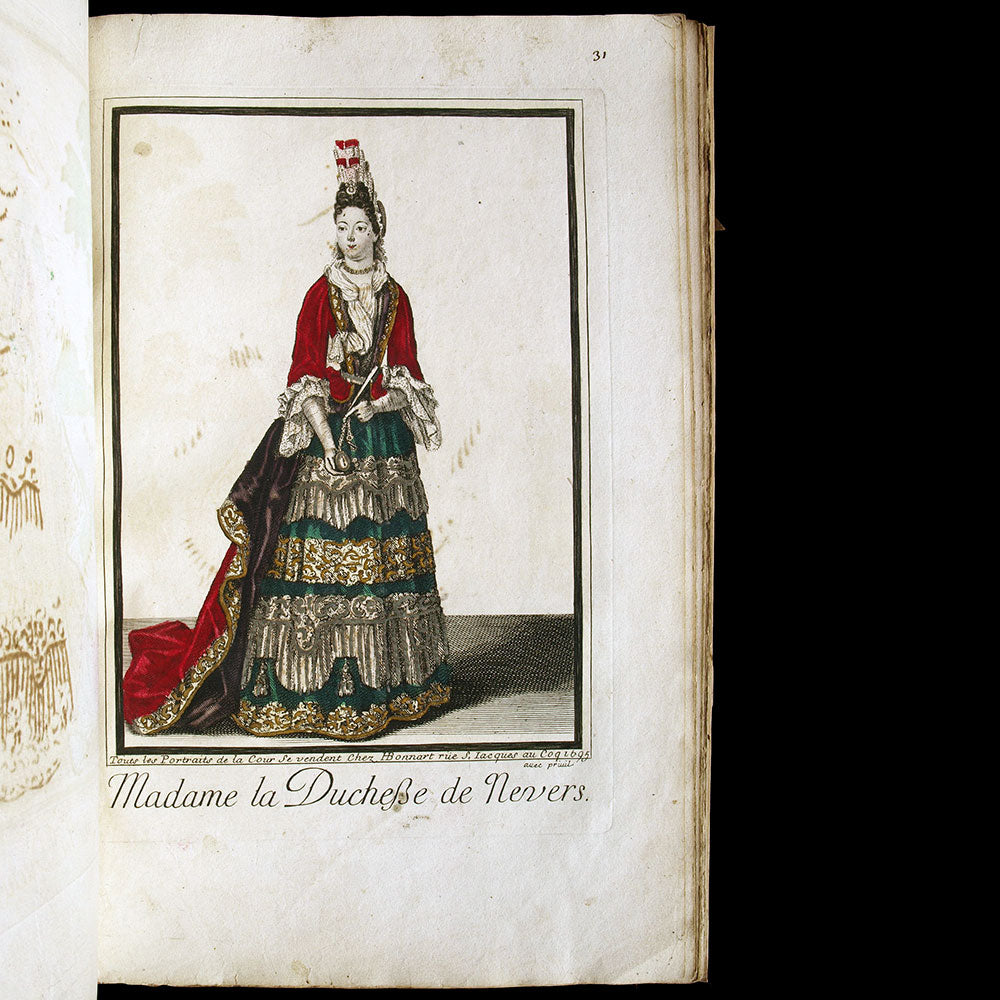 Recueil de planches de modes du XVIIème et du XVIIIème siècle (circa 1690-1710)
