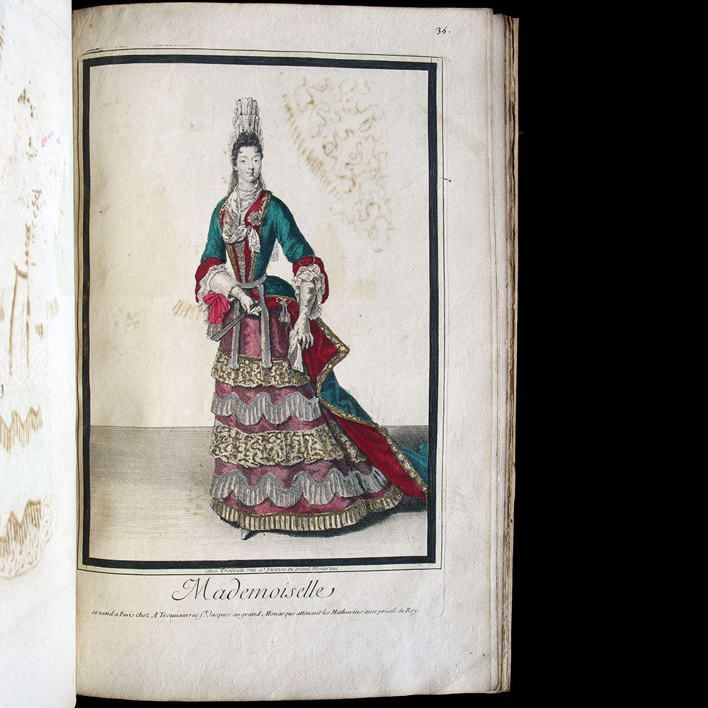 Recueil de planches de modes du XVIIème et du XVIIIème siècle (circa 1690-1710)