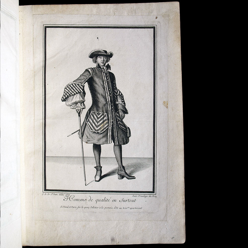 Recueil de planches de modes du XVIIème et du XVIIIème siècle (circa 1690-1710)