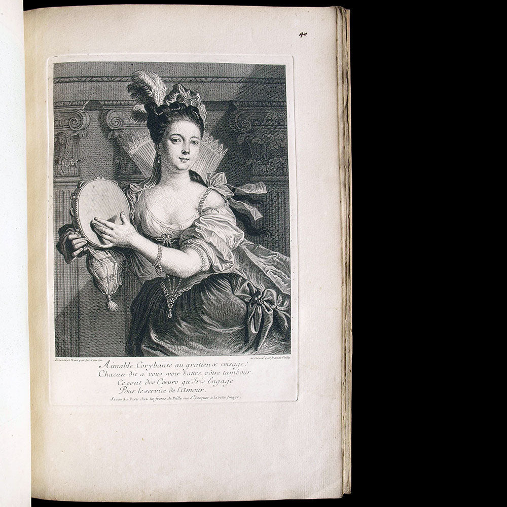 Recueil de planches de modes du XVIIème et du XVIIIème siècle (circa 1690-1710)